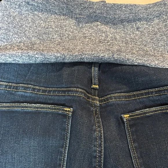 Dark Blue Denim True Skinny 27S Maternity jeans - Picture 4 of 7